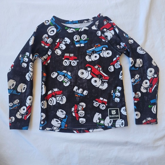 Burton Other - Burton dry ride long sleeve w/monster truck print